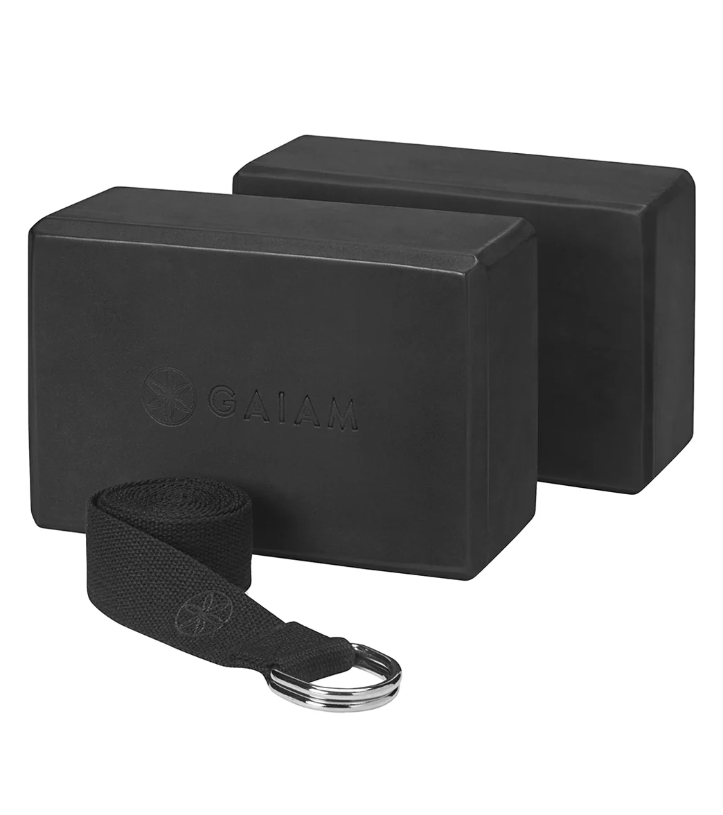 Gaiam 2 Block/Strap Combo - Image 7