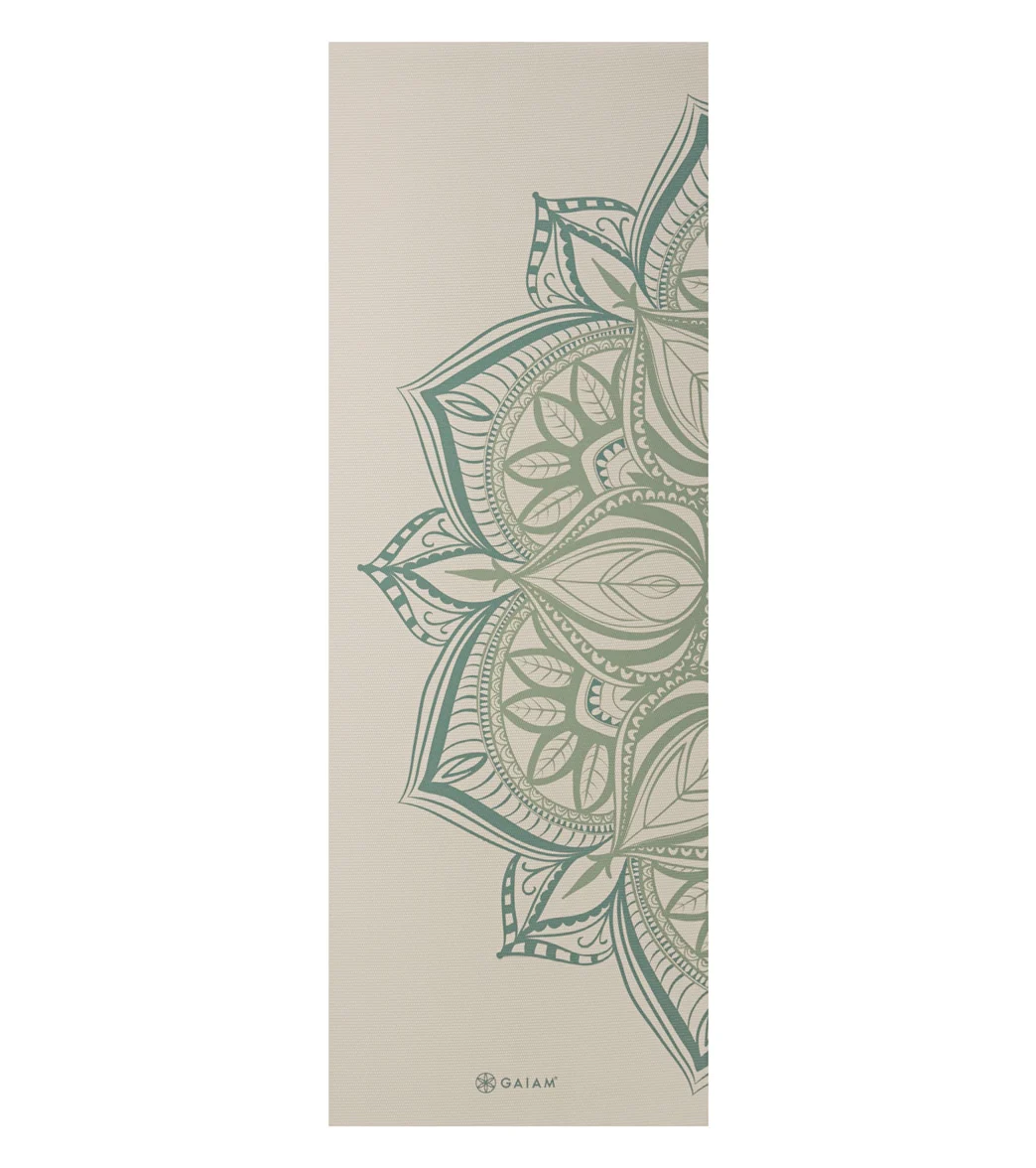 Gaiam 5mm Printed Yoga Mat - Image 12