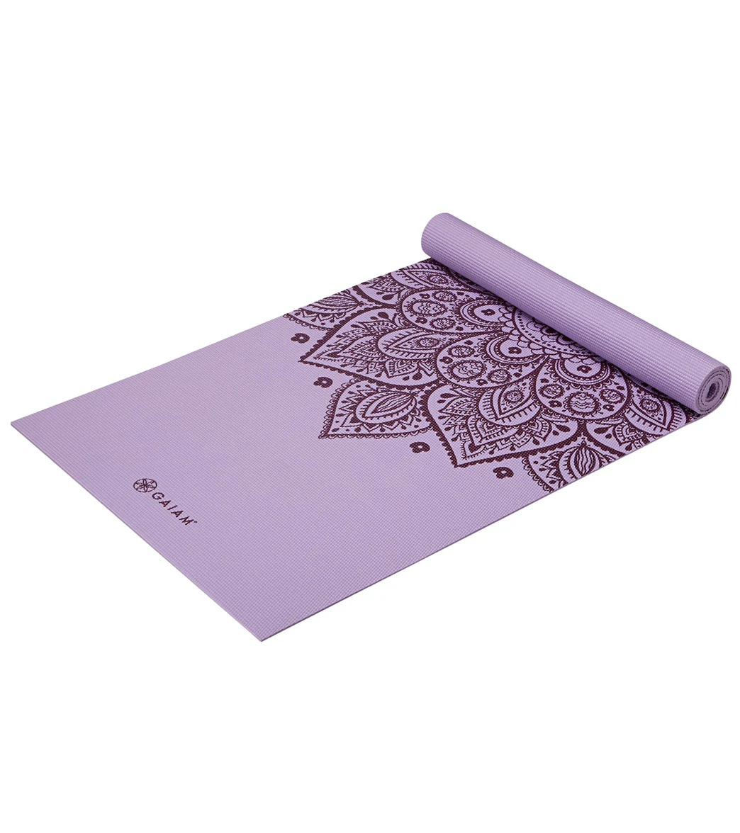 Gaiam 5mm Printed Yoga Mat - Image 55