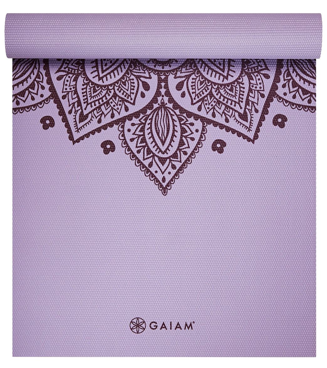 Gaiam 5mm Printed Yoga Mat - Image 56