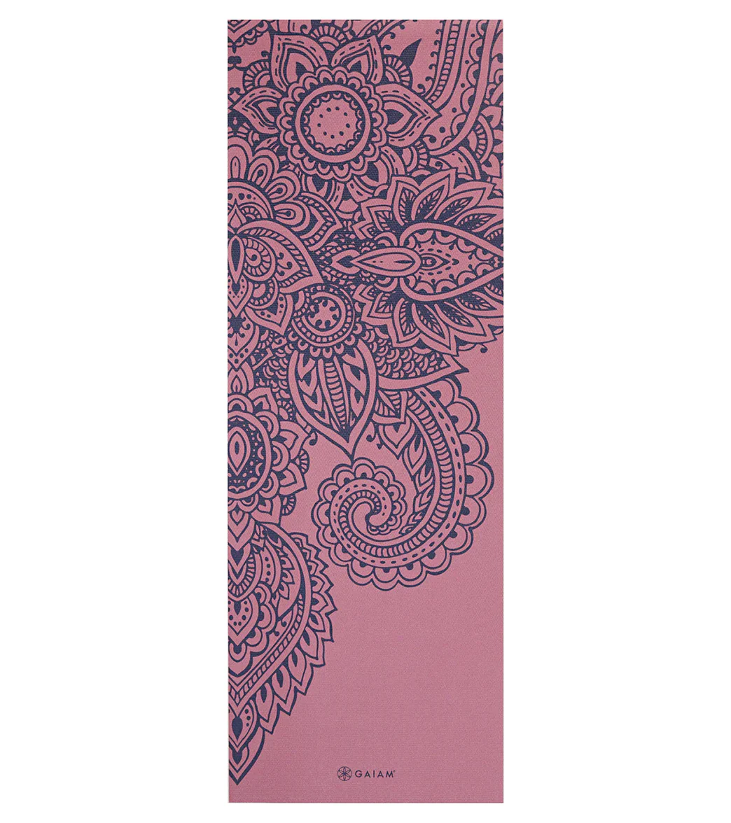 Gaiam 5mm Printed Yoga Mat - Image 65