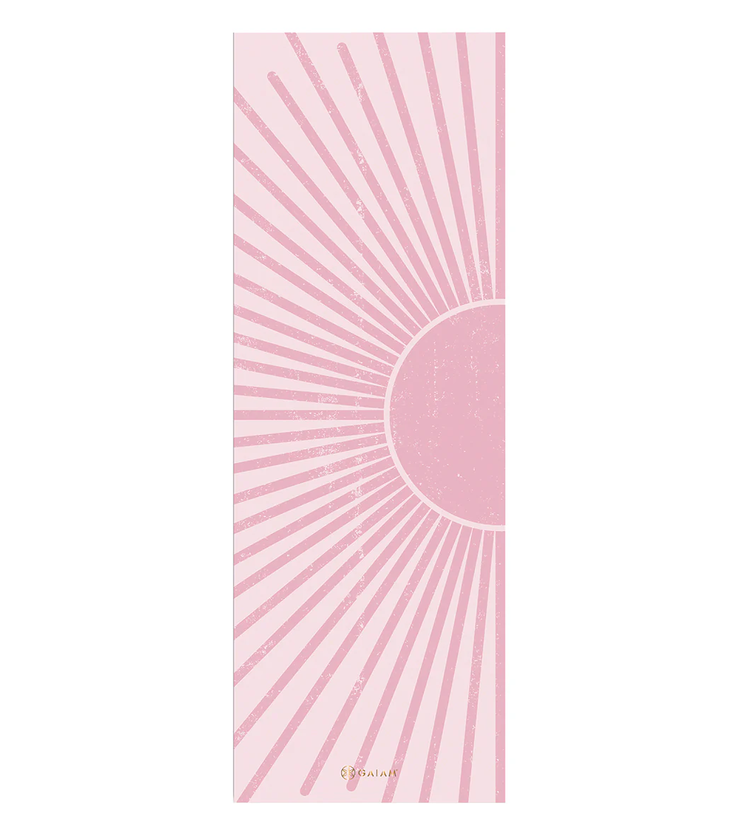 Gaiam 5mm Printed Yoga Mat - Image 78