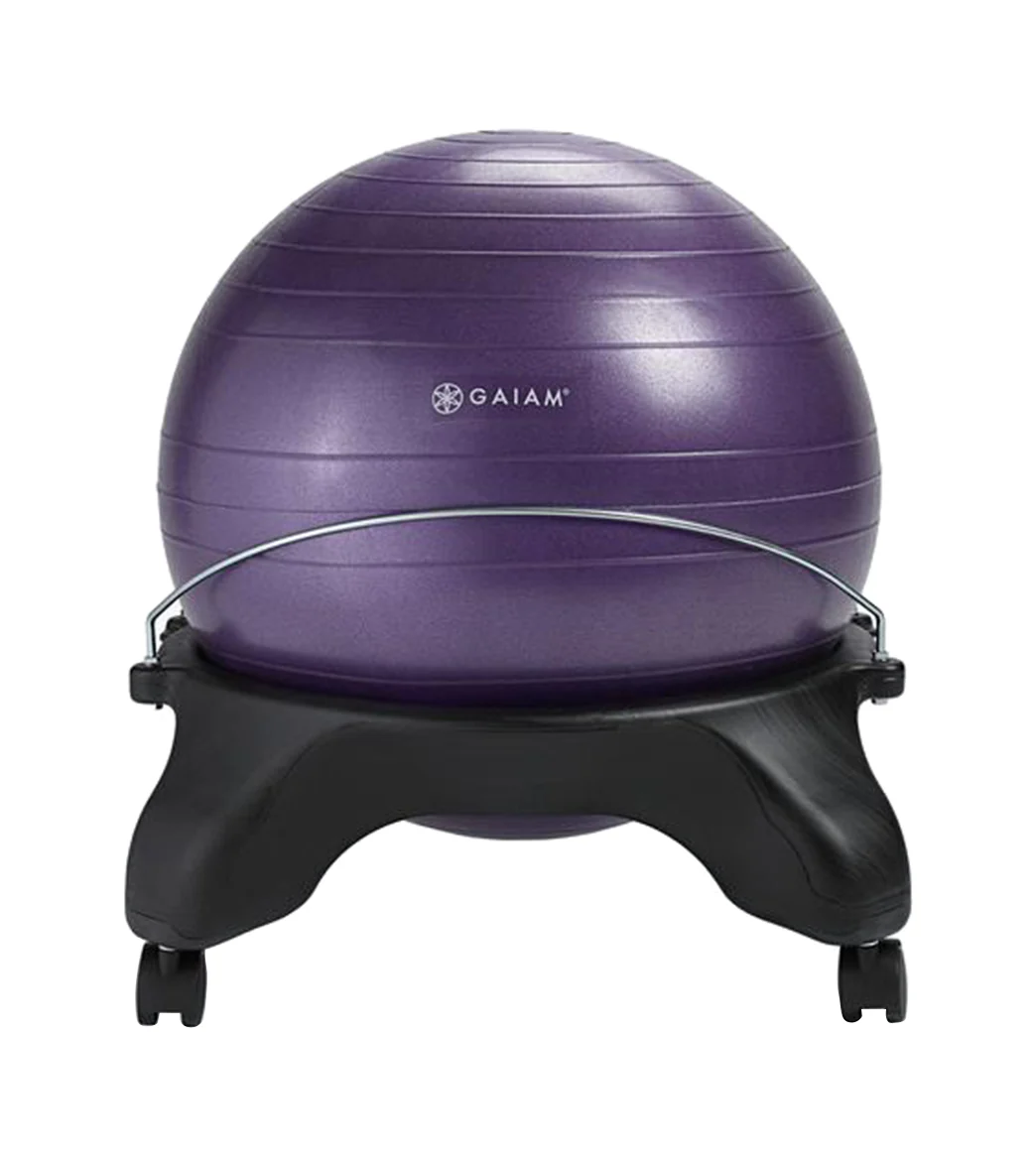 Gaiam Backless Balance Ball Chair - Image 5