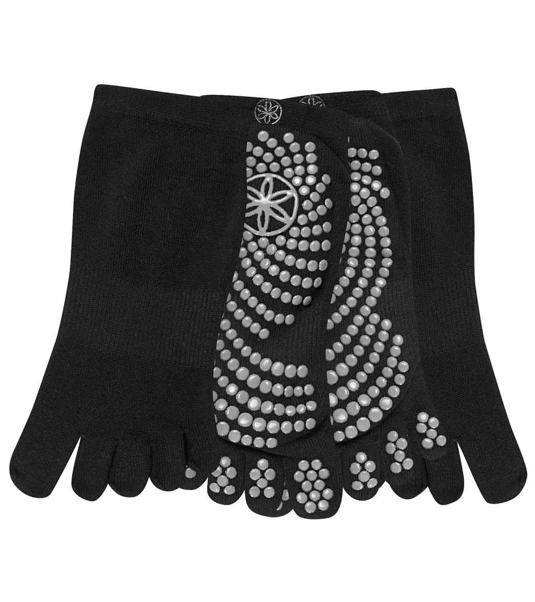 Gaiam Grippy Yoga Socks  (2 Pack) - Image 21