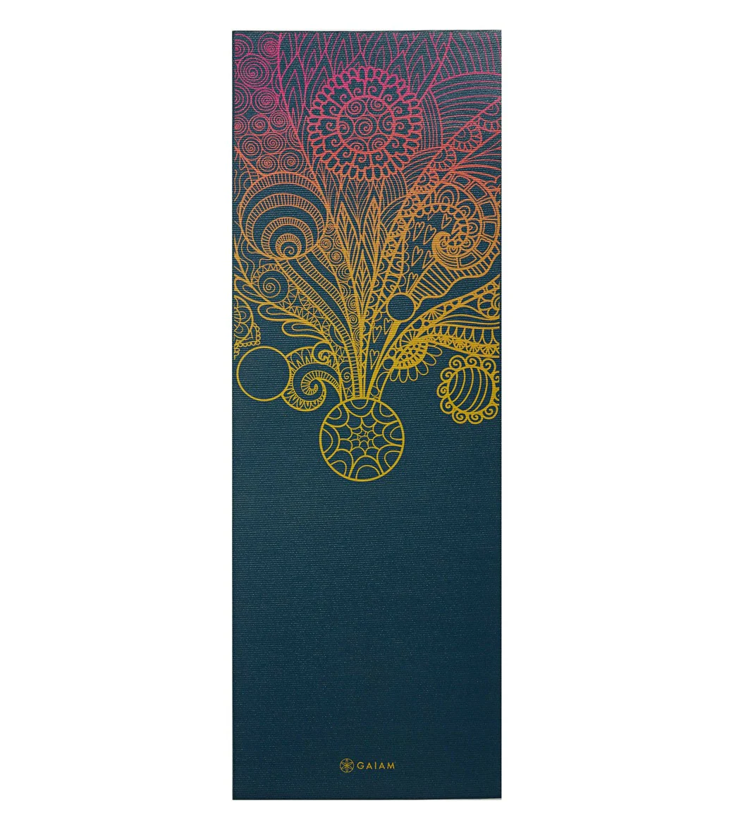 Gaiam Vivid Zest Classic Yoga Mat 68" 4mm - Image 5