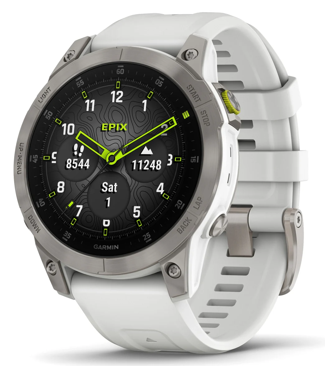 Garmin Epix Gen 2 White Titanium