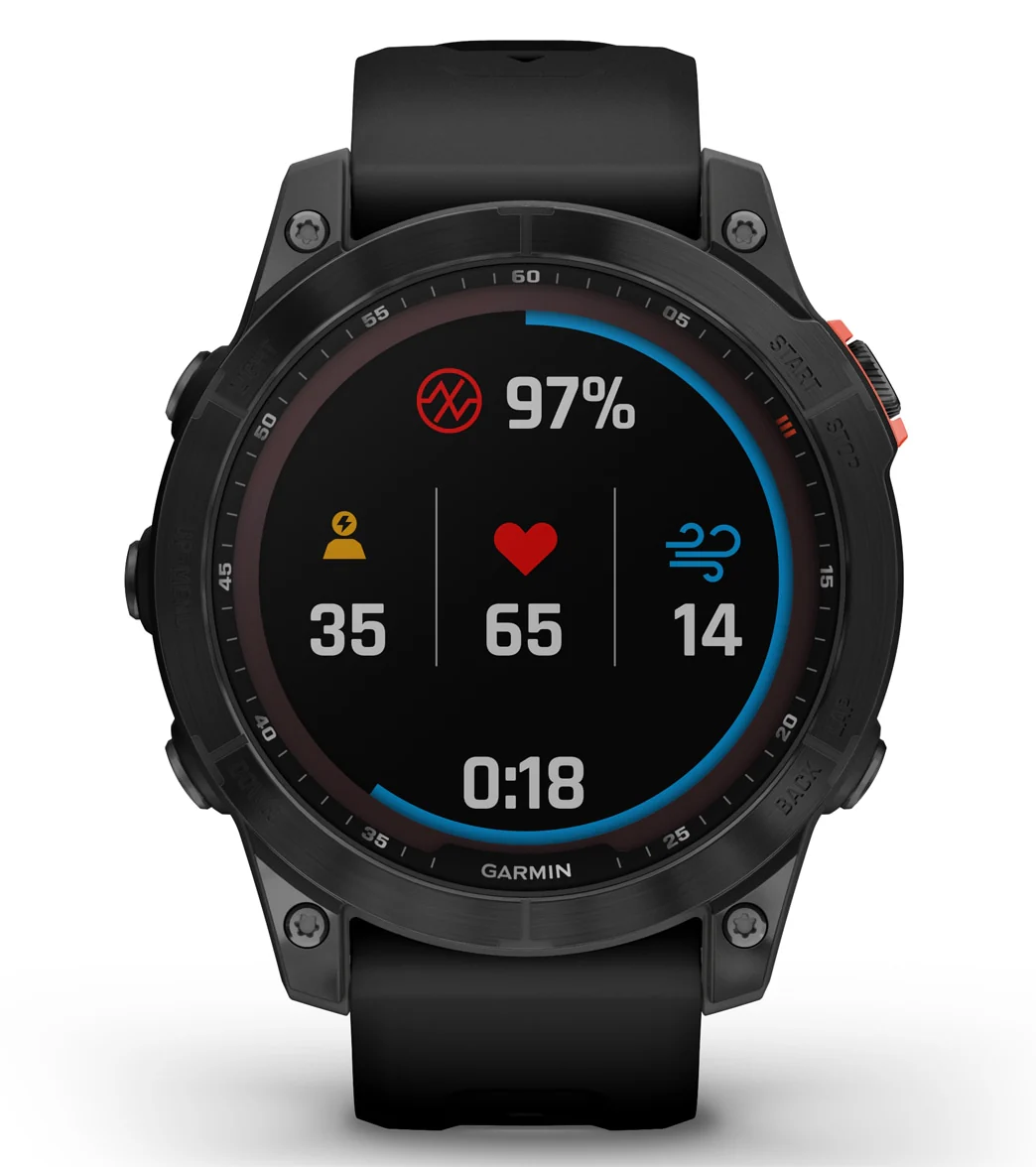Garmin Fenix 7 Solar Slate Gray/Black Band - Image 6