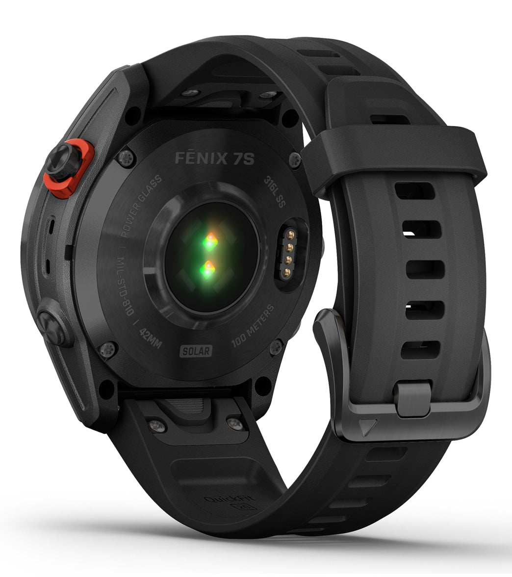 Garmin Fenix 7S Solar Slate Gray/Black Band - Image 10