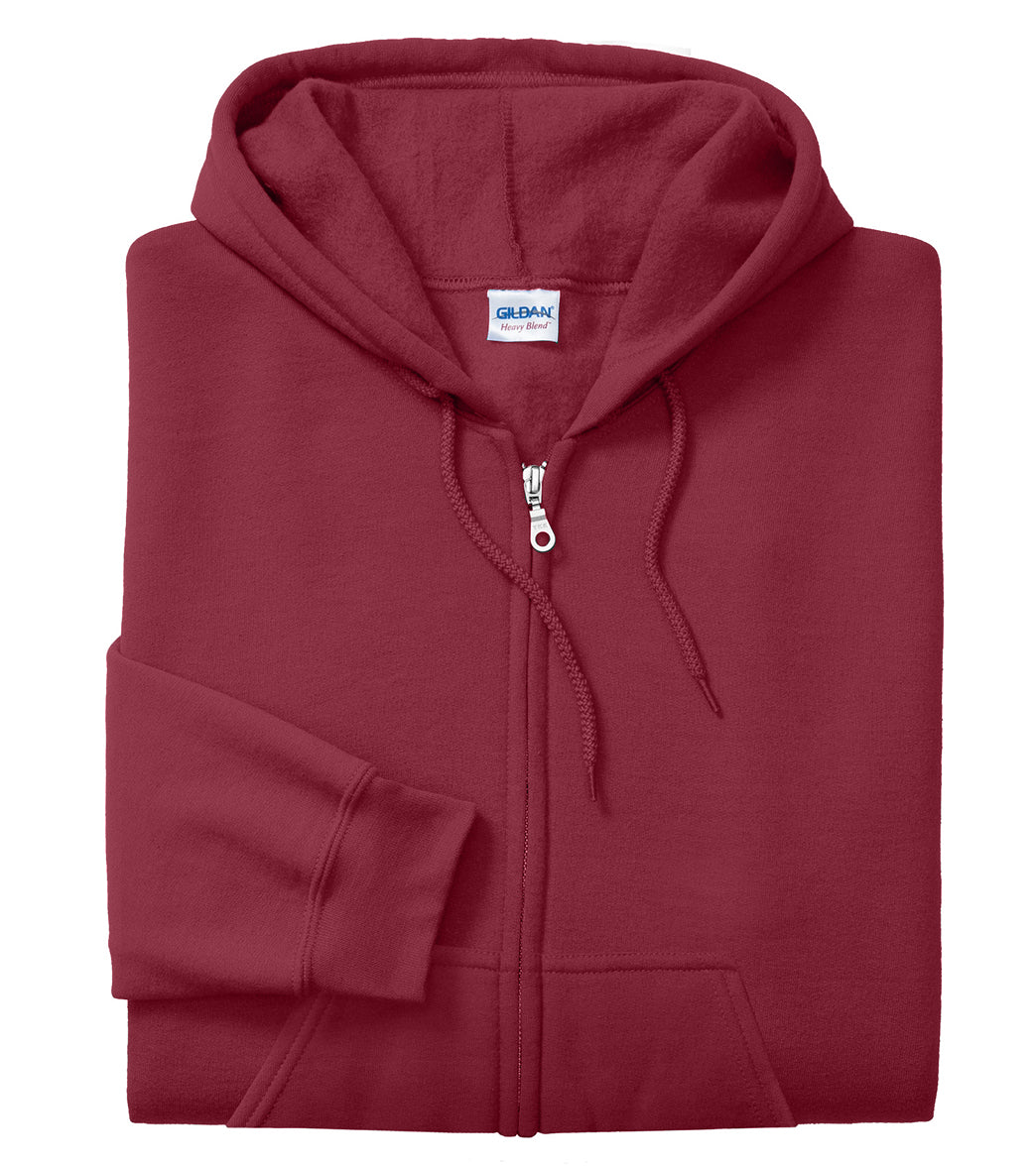 Gildan Unisex Heavy Blend Full-Zip Hooded Sweatshirt - Image 35