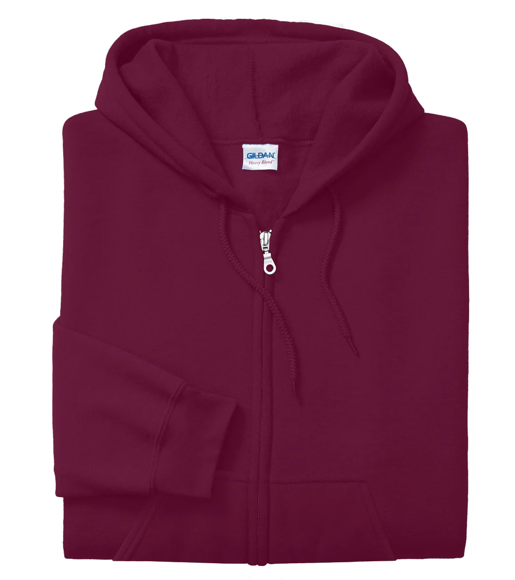 Gildan Unisex Heavy Blend Full-Zip Hooded Sweatshirt - Image 67