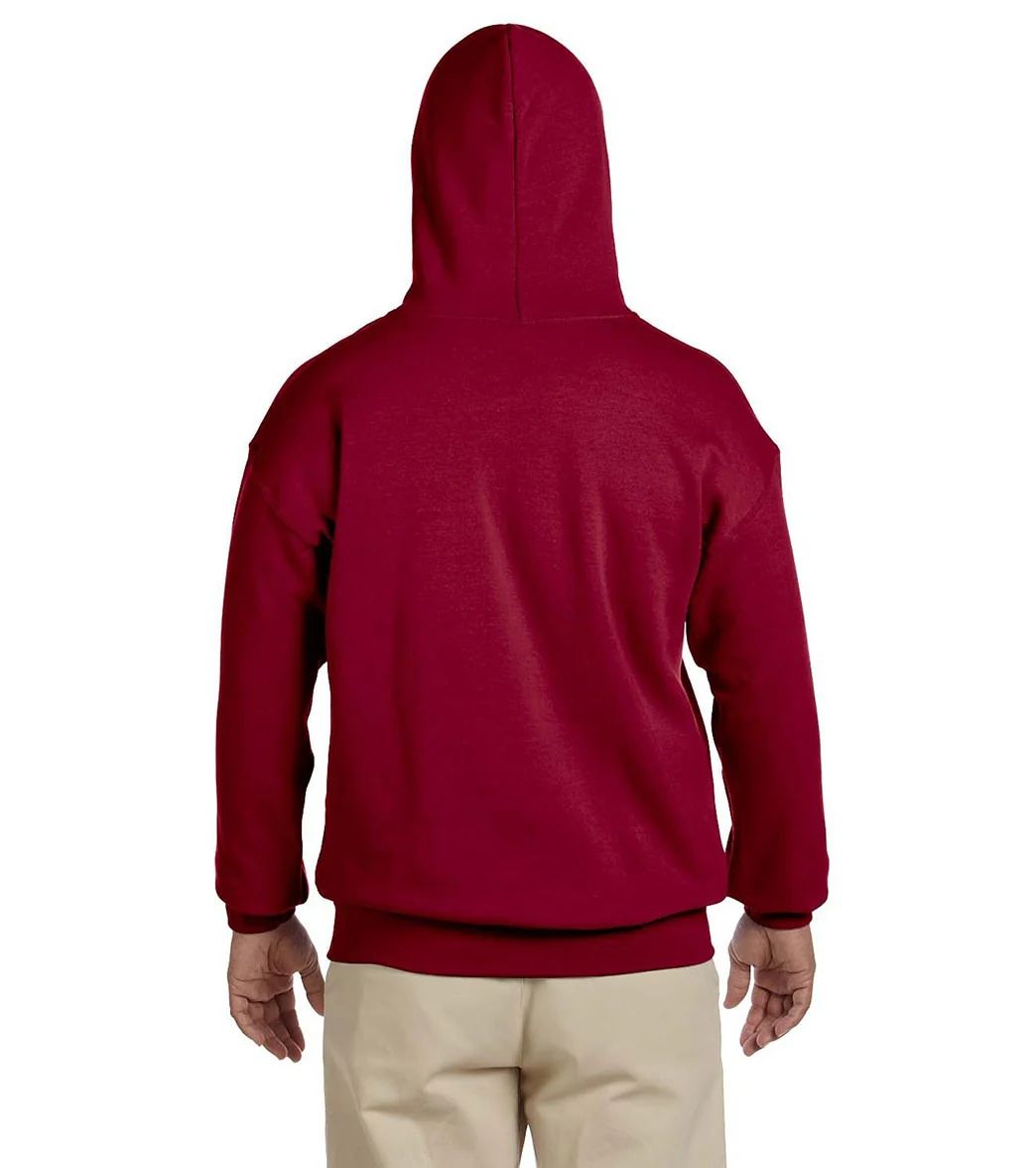 Gildan Unisex Heavy Blend Hoodie Cardinal Red - Image 3