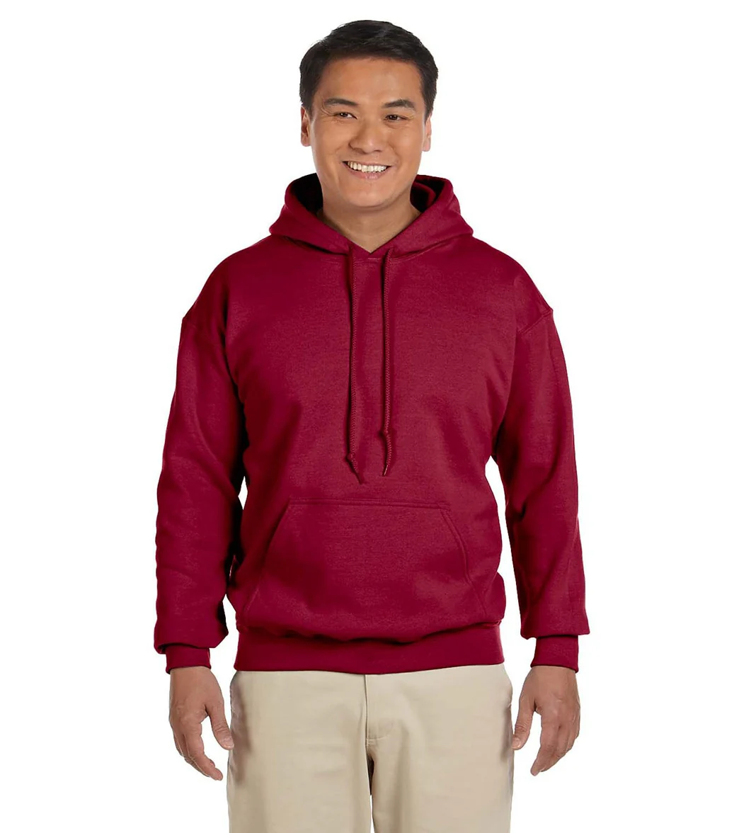 Gildan Unisex Heavy Blend Hoodie Cardinal Red - Image 5