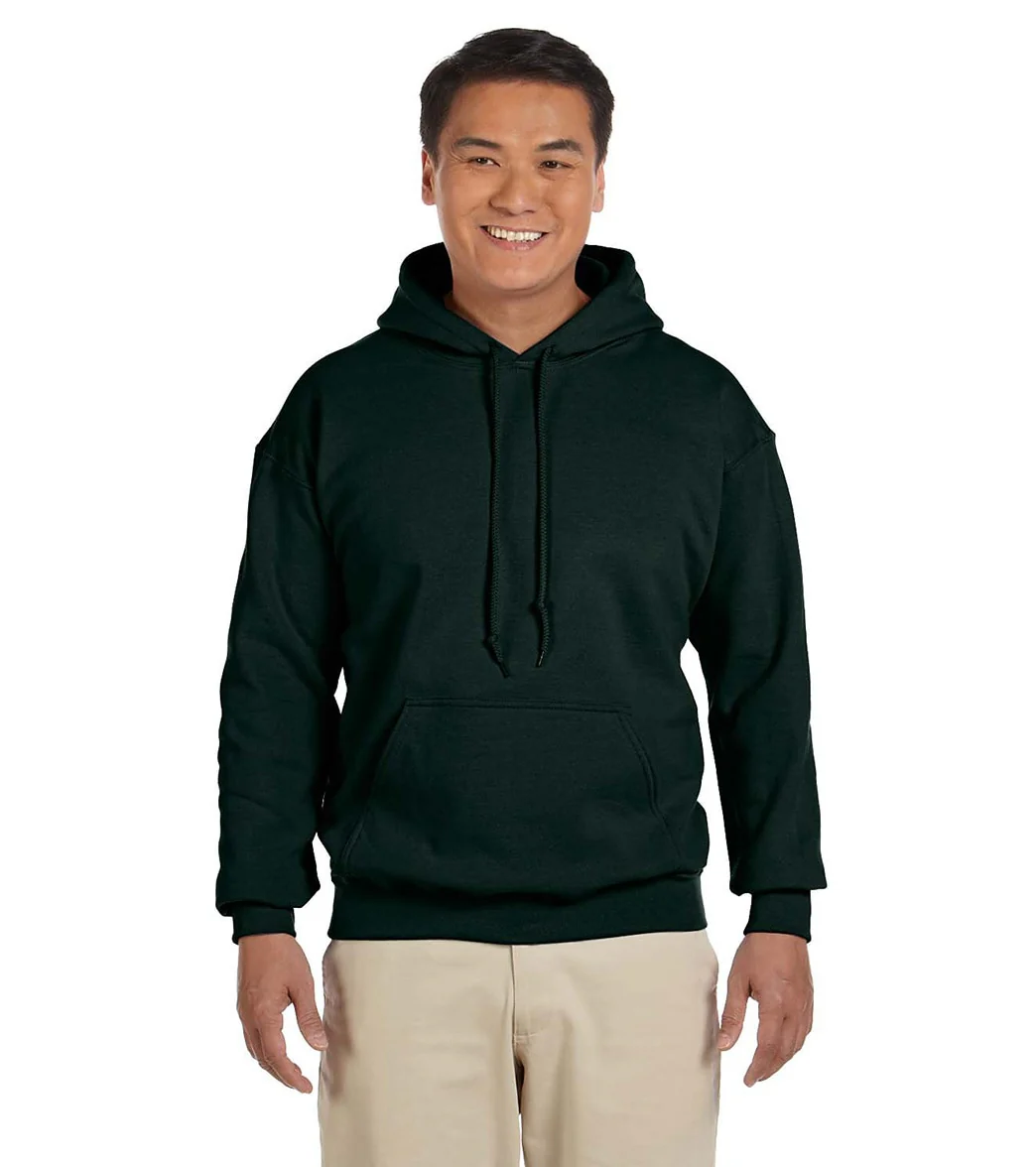 Gildan Unisex Heavy Blend Hoodie Forest Green - Image 5