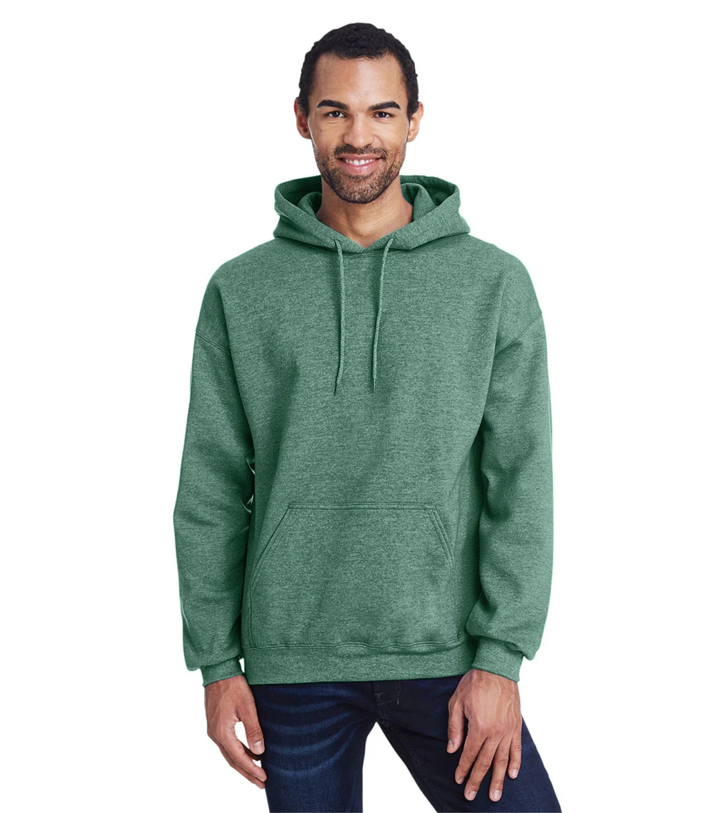 Gildan Unisex Heavy Blend Hoodie Hth Sp Dark Green - Image 5