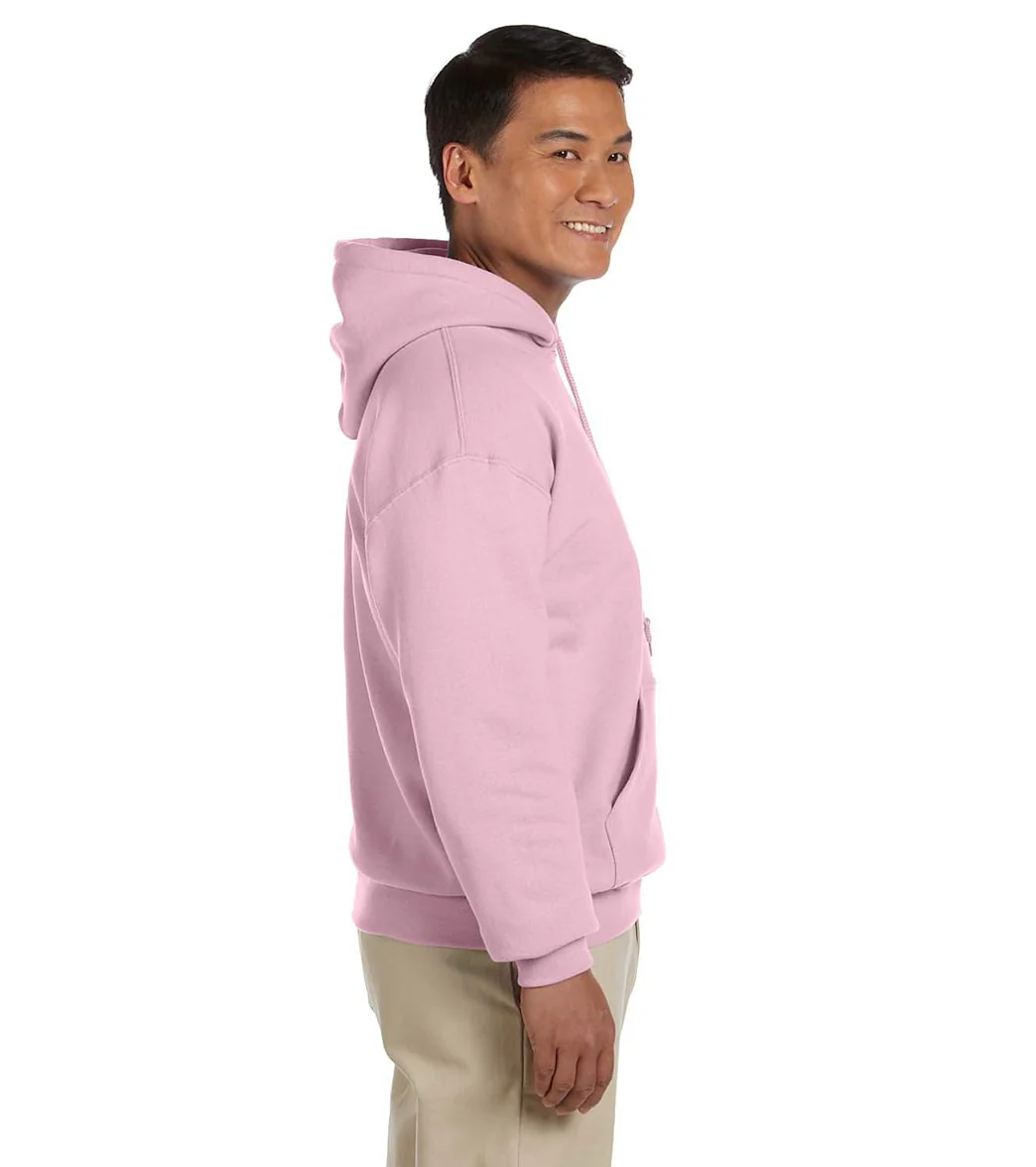 Gildan Unisex Heavy Blend Hoodie Light Pink - Image 2