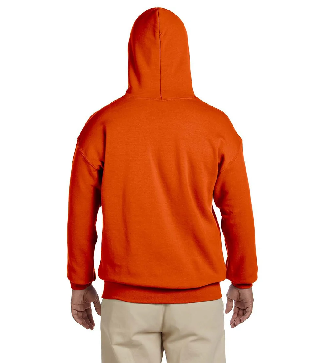 Gildan Unisex Heavy Blend Hoodie Orange - Image 3
