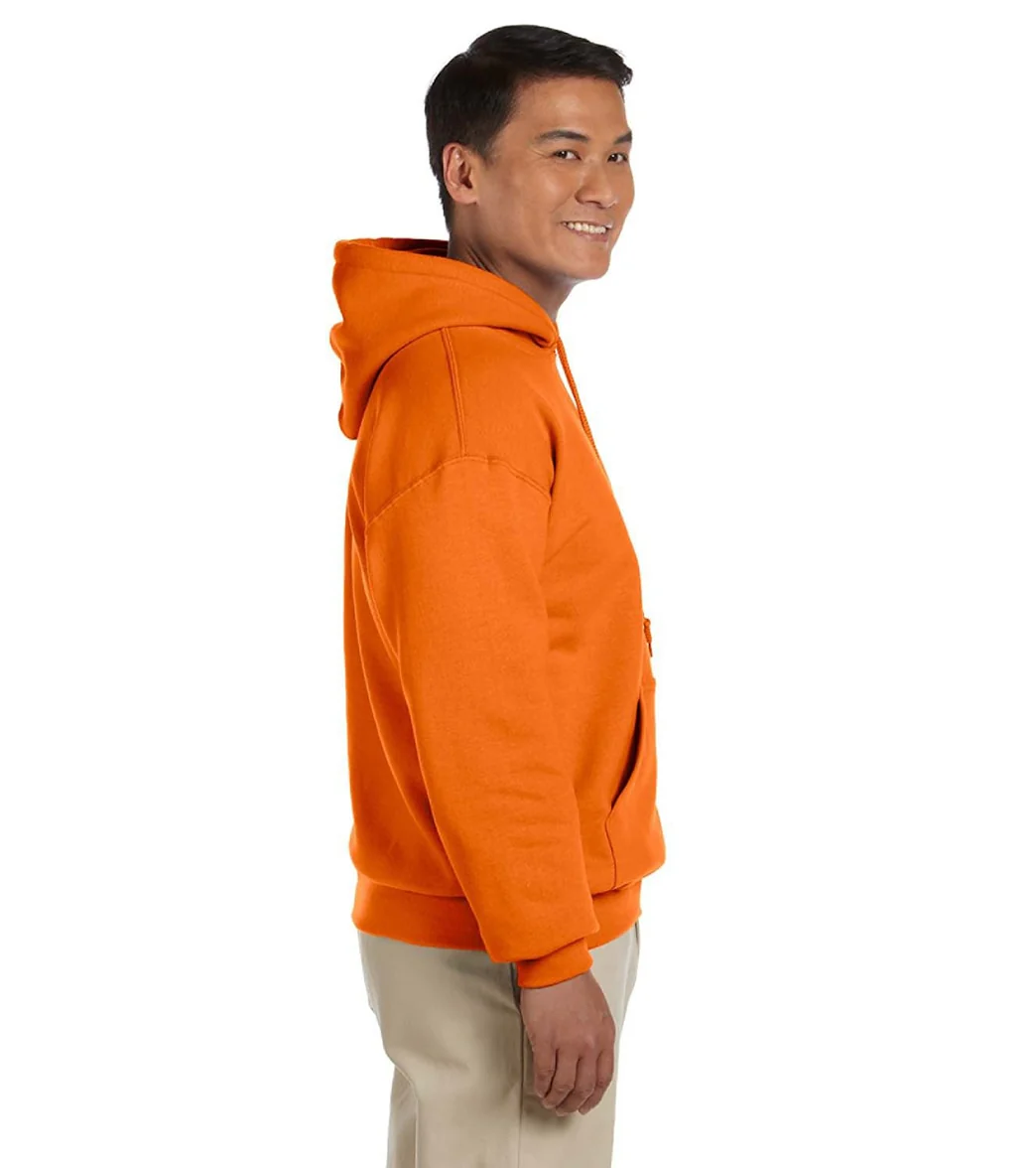 Gildan Unisex Heavy Blend Hoodie S Orange - Image 2