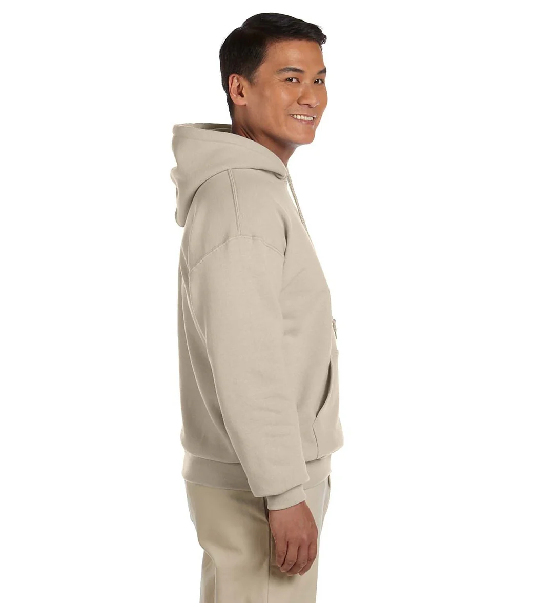Gildan Unisex Heavy Blend Hoodie Sand - Image 2