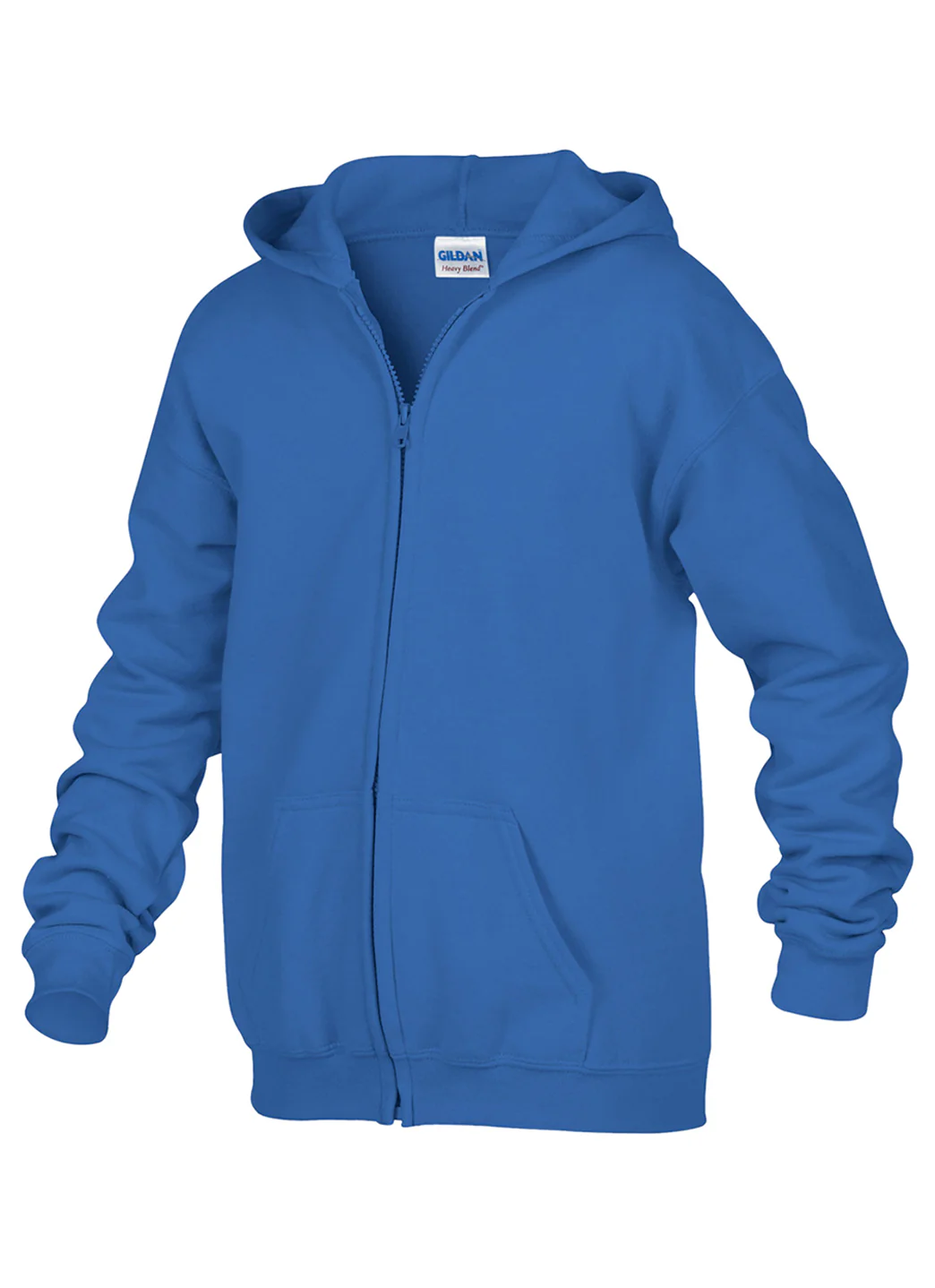 Gildan Youth Heavy Blend Full-Zip Hooded Sweatshirt - Image 10