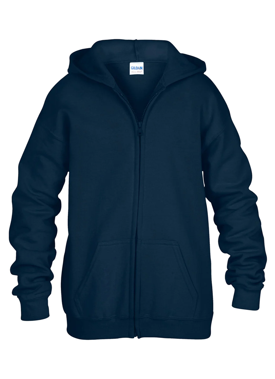 Gildan Youth Heavy Blend Full-Zip Hooded Sweatshirt - Image 23
