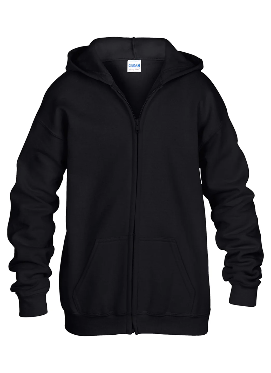 Gildan Youth Heavy Blend Full-Zip Hooded Sweatshirt - Image 24