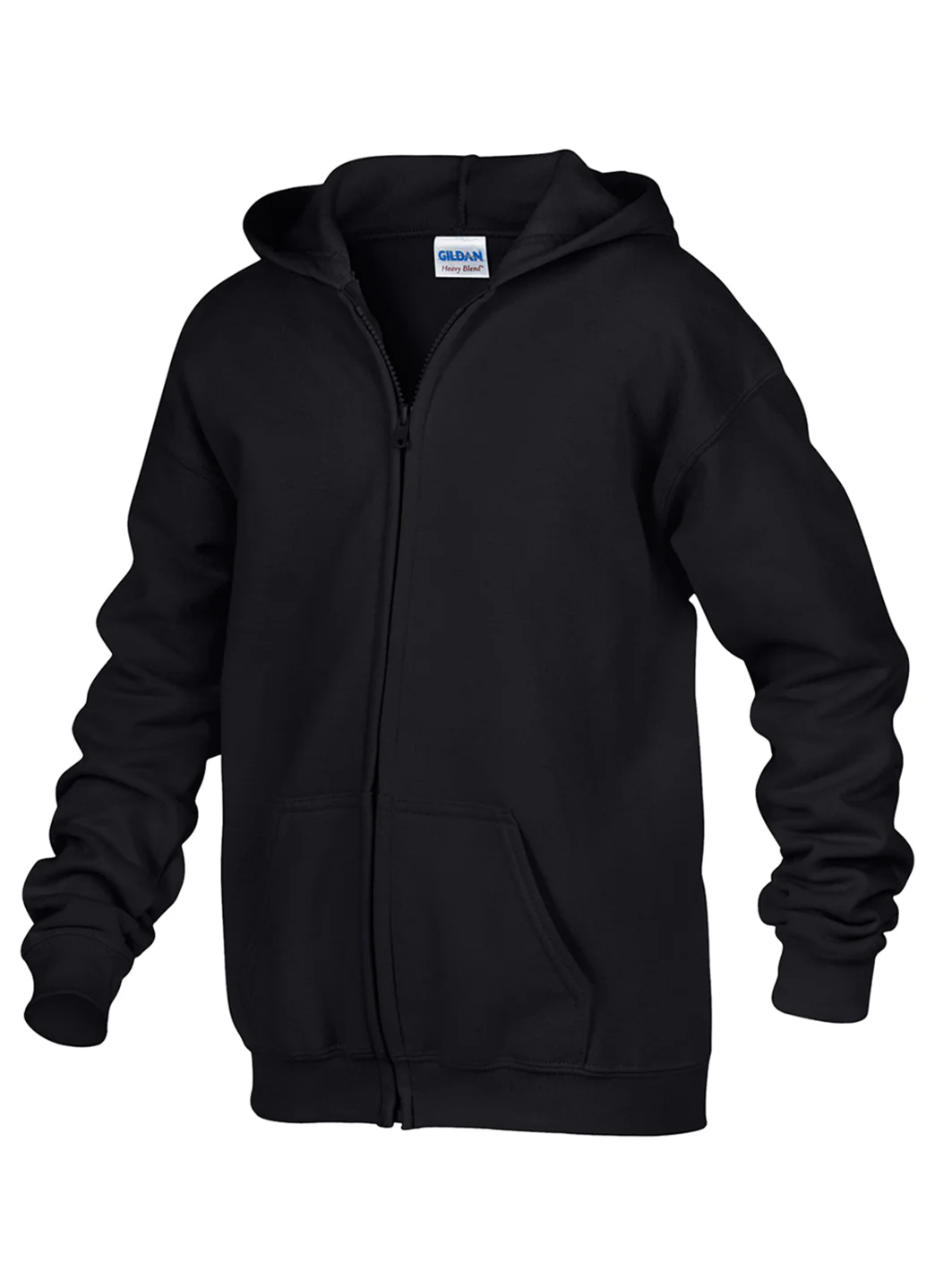 Gildan Youth Heavy Blend Full-Zip Hooded Sweatshirt - Image 25