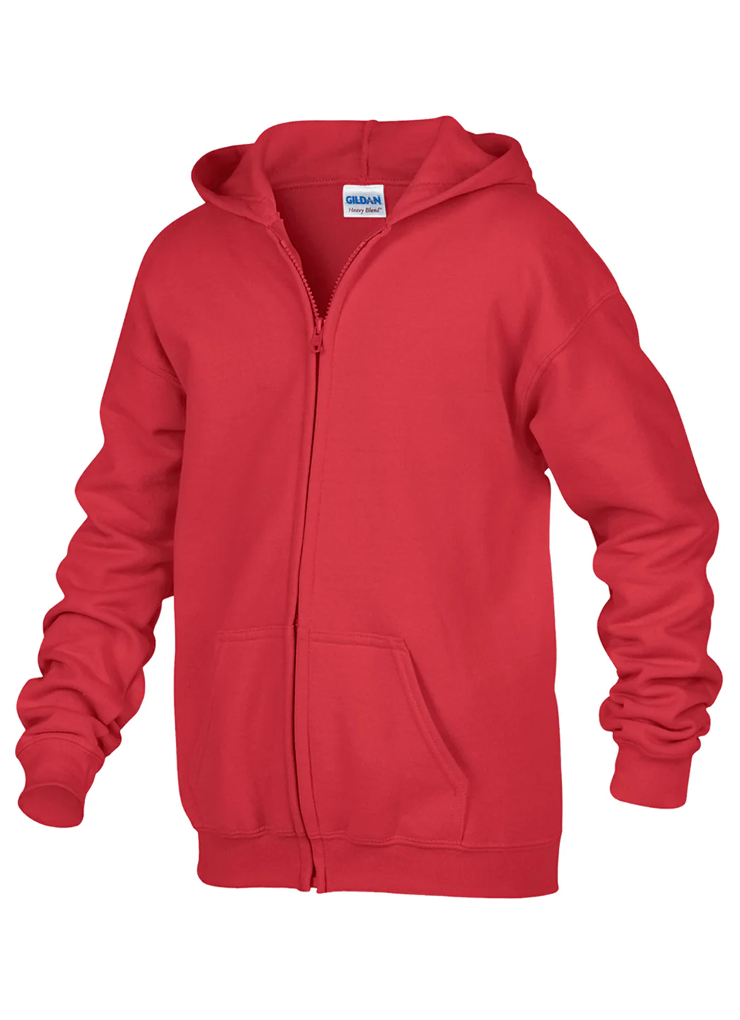 Gildan Youth Heavy Blend Full-Zip Hooded Sweatshirt - Image 33