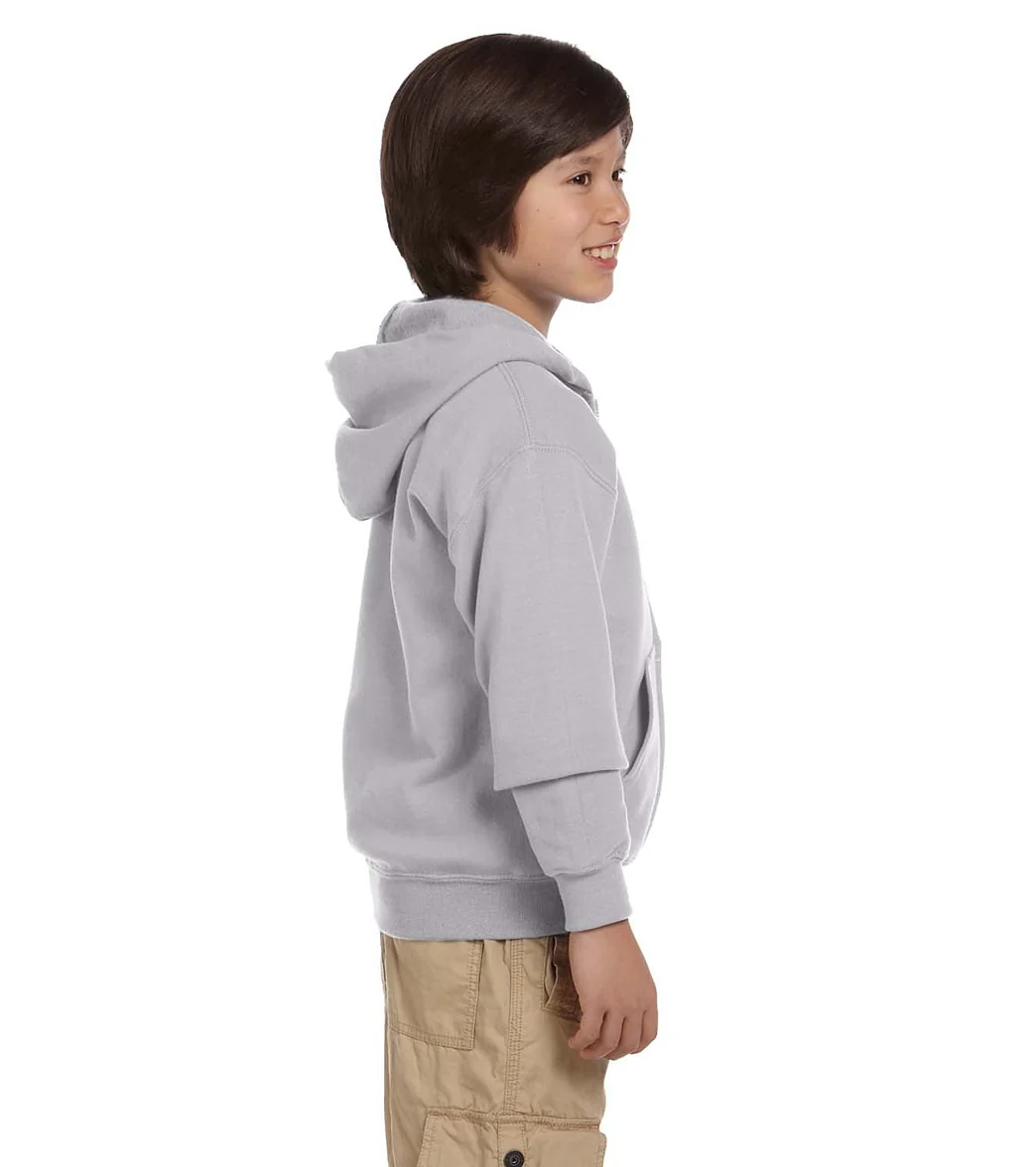 Gildan Youth Heavy Blend Full-Zip Hooded Sweatshirt - Image 5