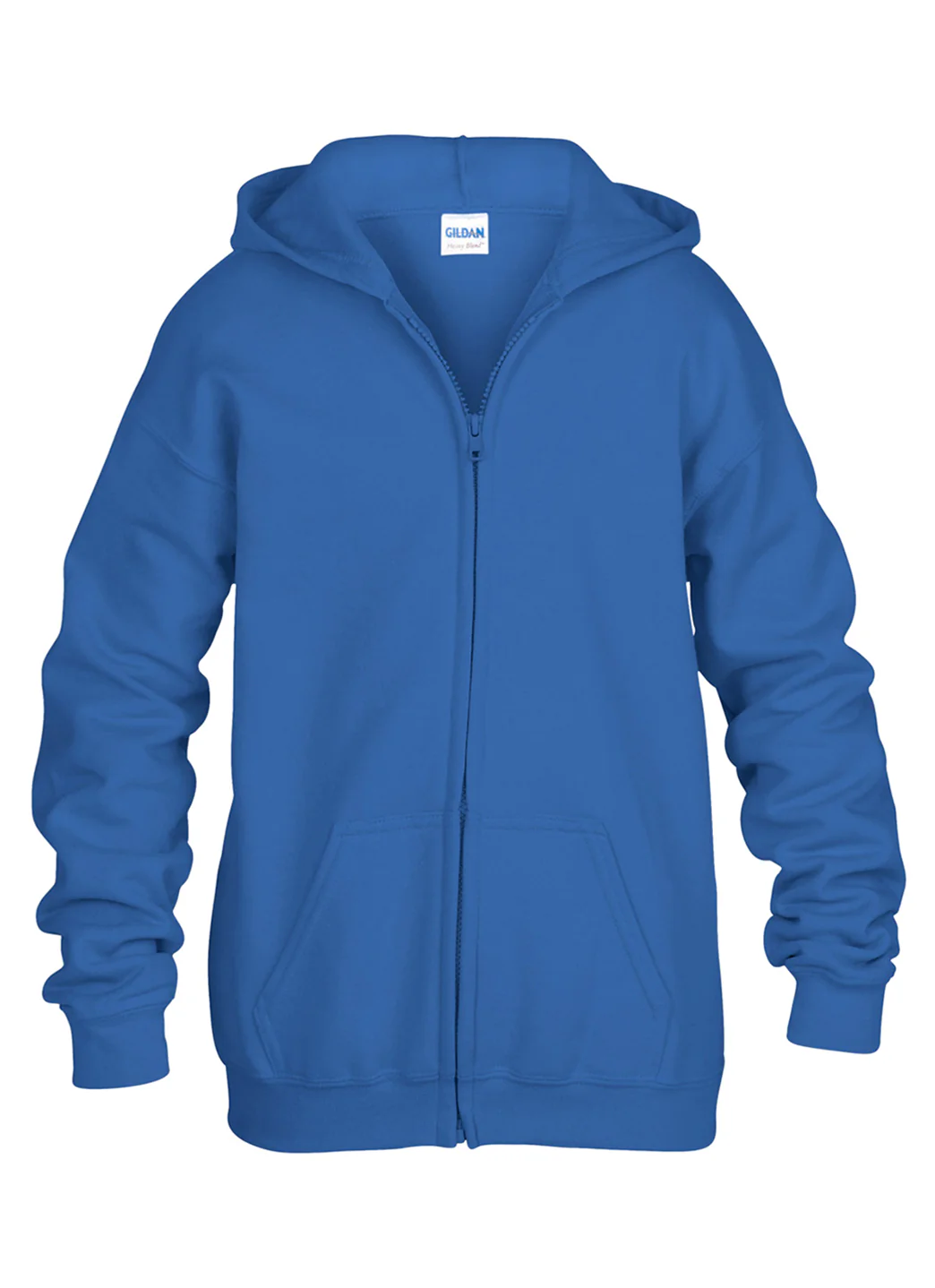 Gildan Youth Heavy Blend Full-Zip Hooded Sweatshirt - Image 9