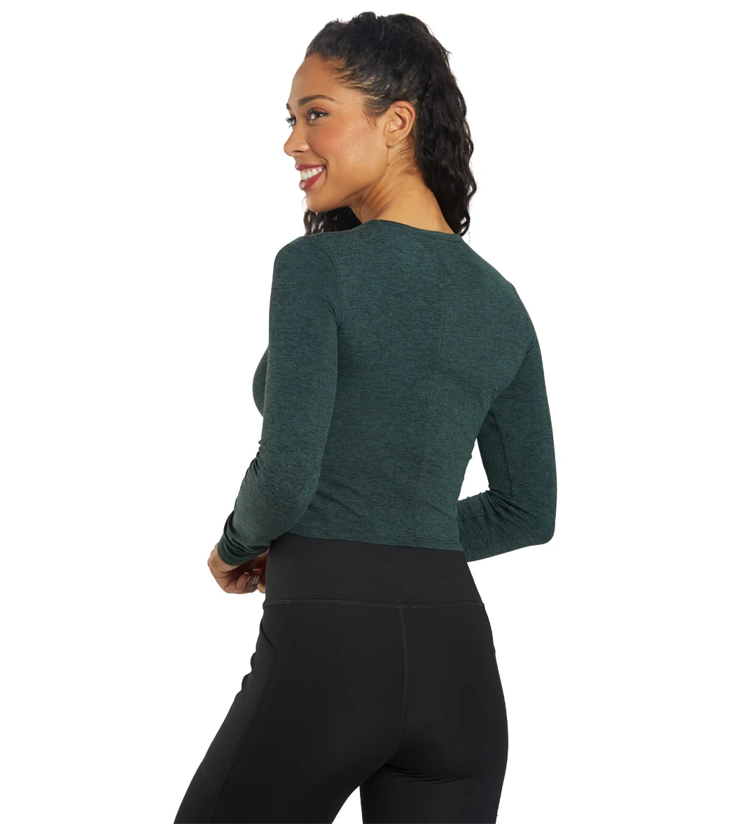 Girlfriend Collective RESET Cropped Long Sleeve - Image 9