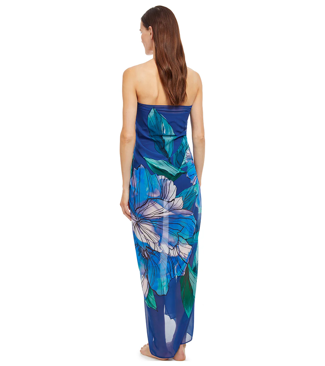 Gottex Women's Wild Flower Floral Pareo Cover Up - Image 8