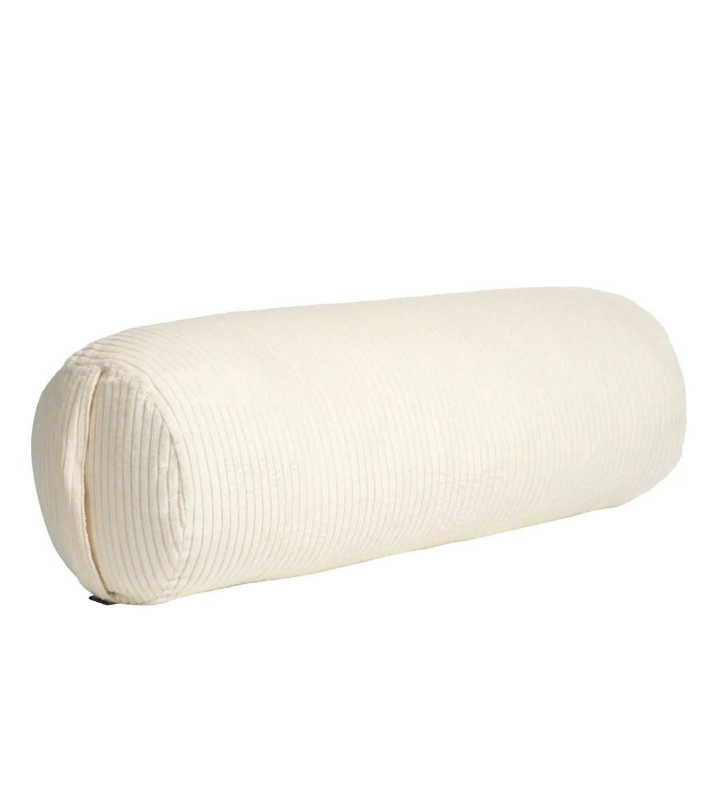 Halfmoon Corduroy Cylindrical Bolster