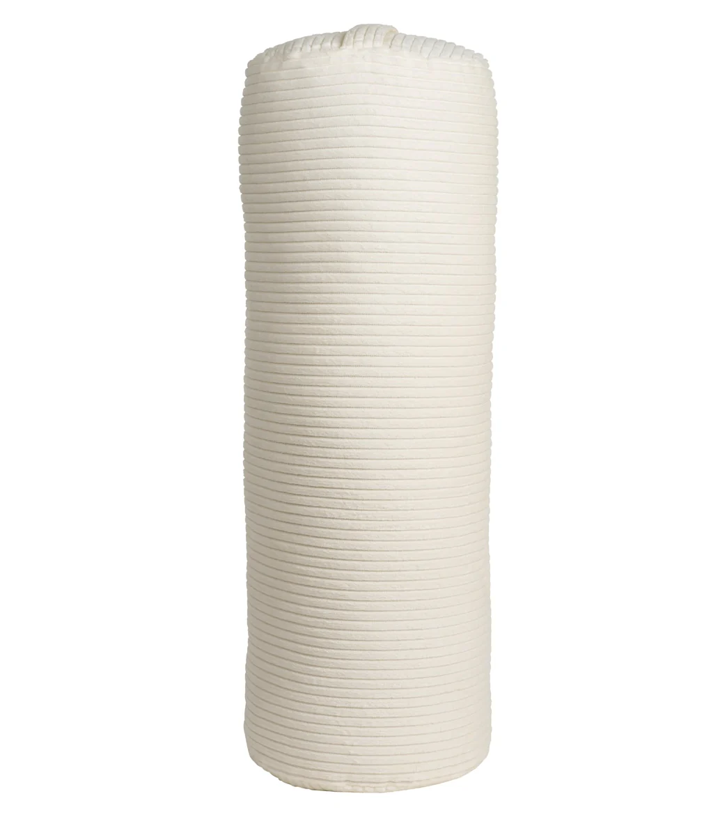 Halfmoon Corduroy Cylindrical Bolster - Image 2