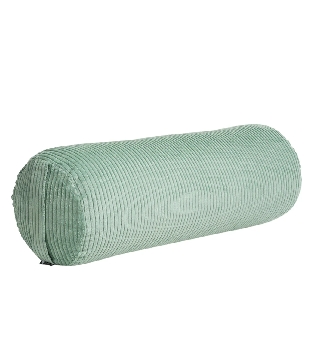 Halfmoon Corduroy Cylindrical Bolster - Image 9
