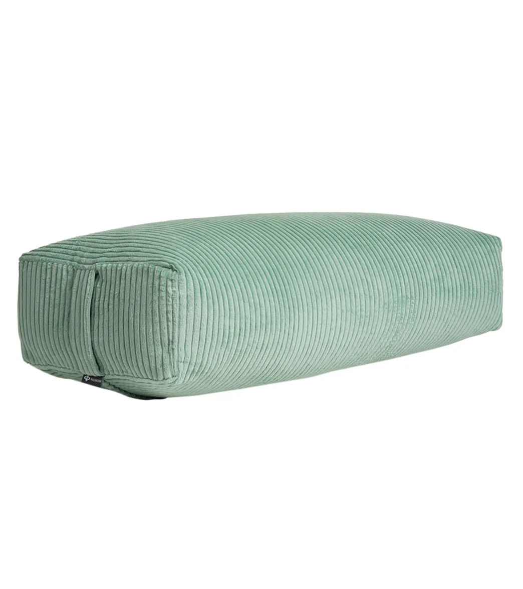 Halfmoon Corduroy Rectangular Bolster - Image 8