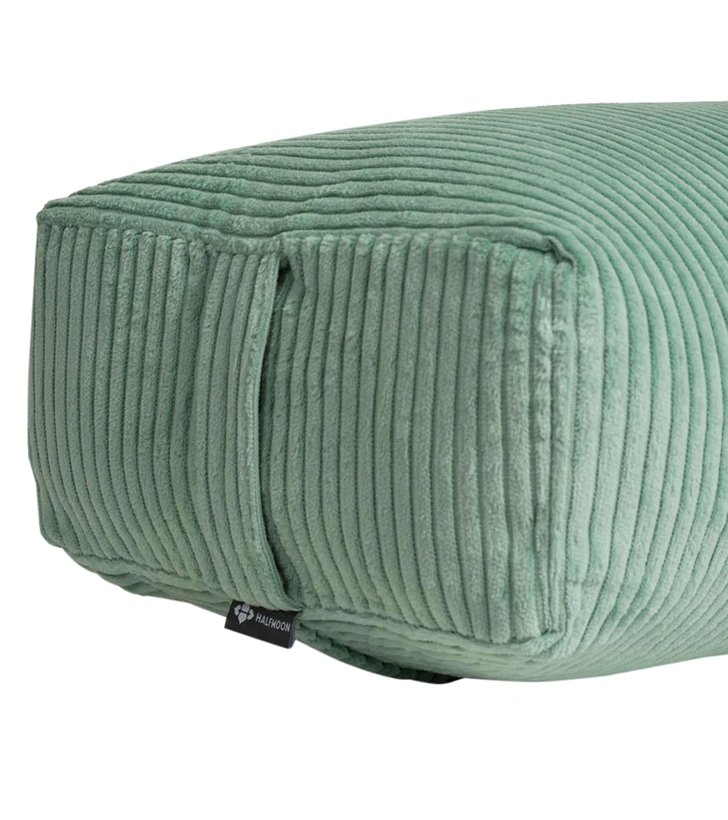 Halfmoon Corduroy Rectangular Bolster - Image 9