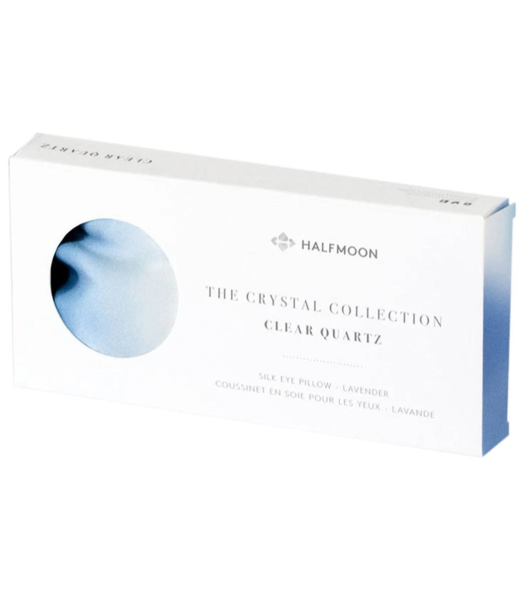 Halfmoon Crystal Collection Silk Eye Pillow - Image 2