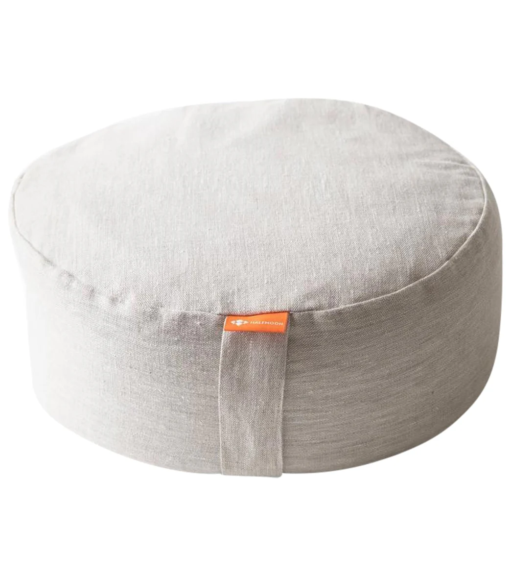 Halfmoon Linen Mod Meditation Cushion - Image 5