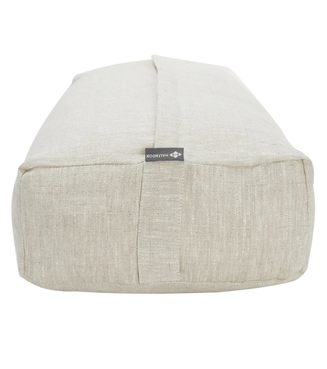 Halfmoon Linen Restorative Bolster - Image 2