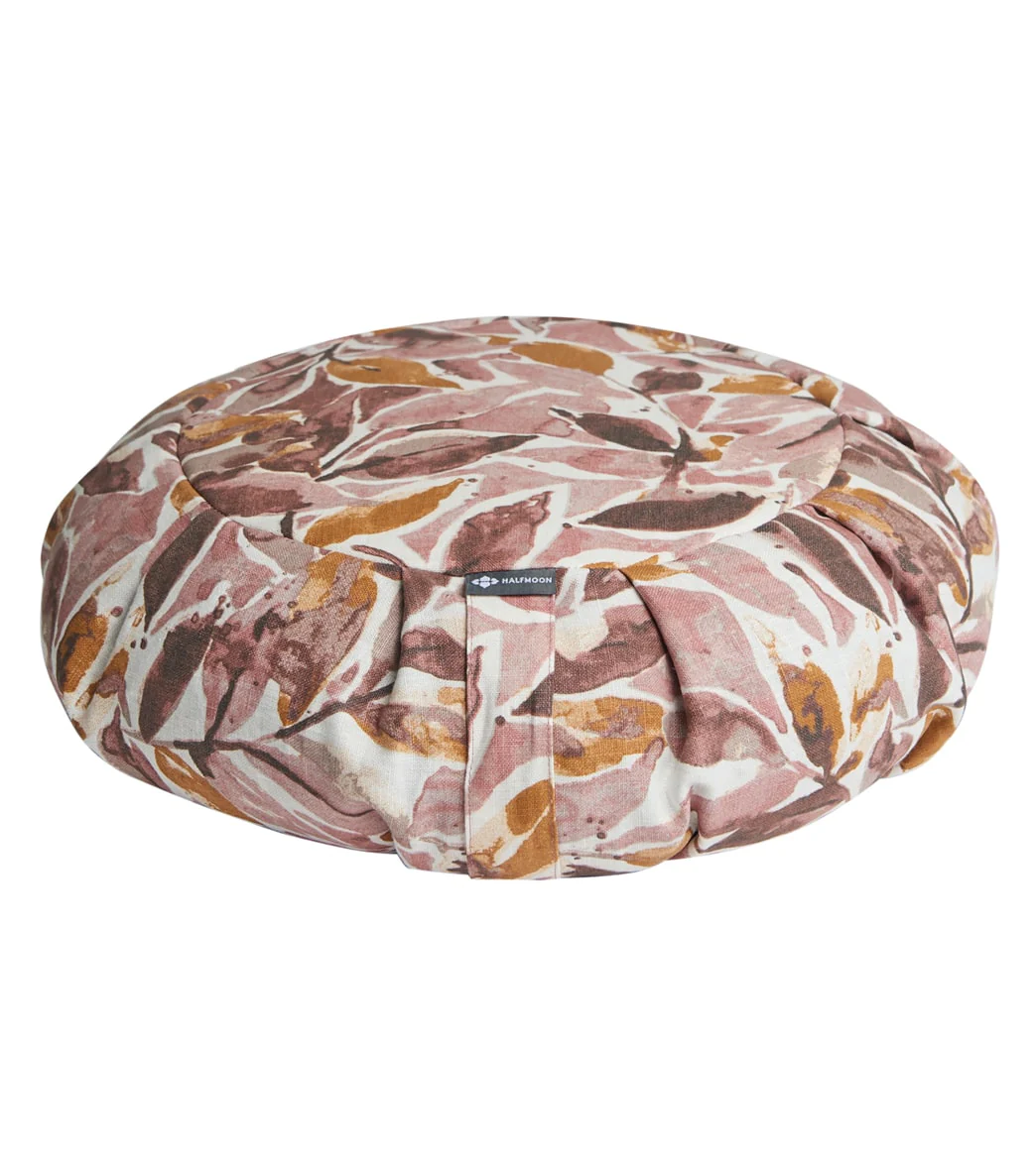 Halfmoon Linen Round Meditation Cushion
