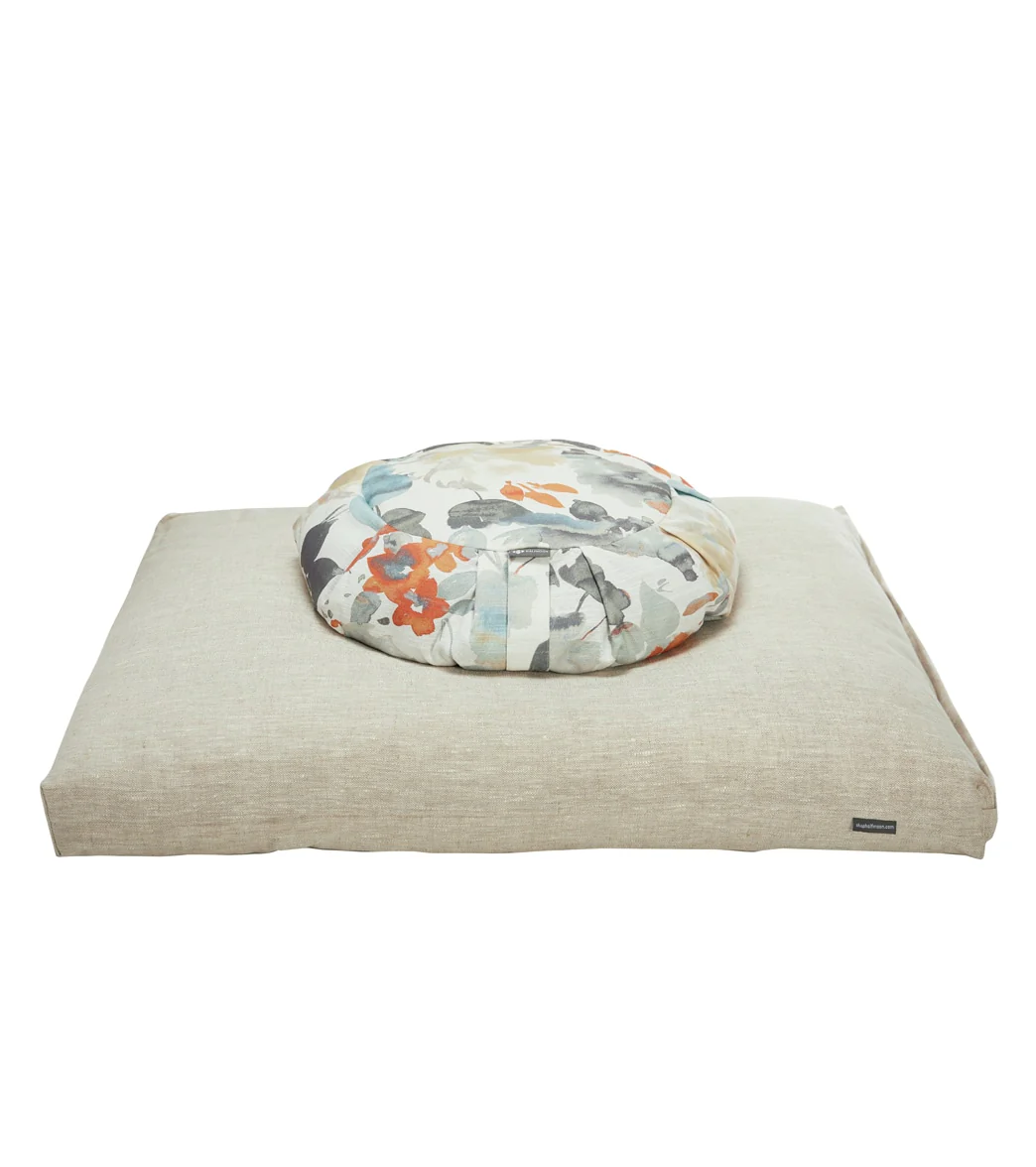 Halfmoon Linen Round Sit Set - Image 13