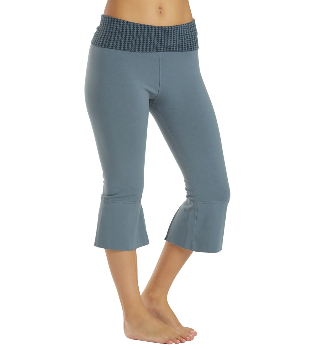 Hard Tail Contour Rolldown V-Split Capris - Image 9