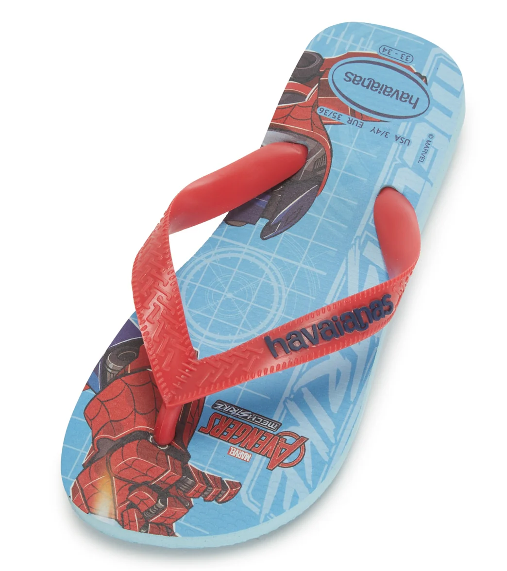 Havaianas Boys' Top Marvel Flips Flops (Toddler, Little Kid, Big Kid) - Image 6