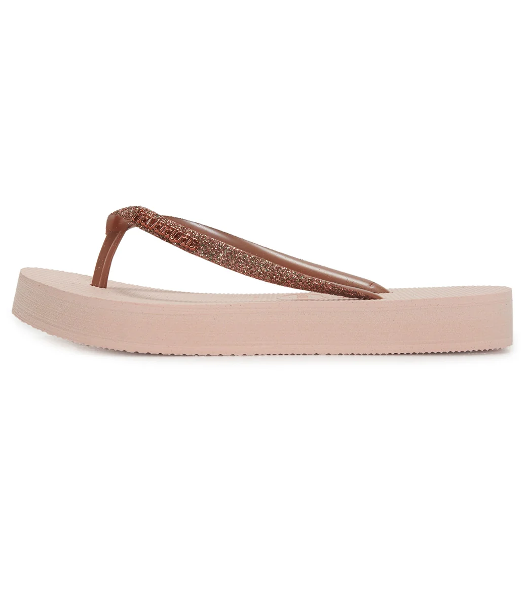 Havaianas Women's Slim Flatform Sparkle Sandal - Image 2