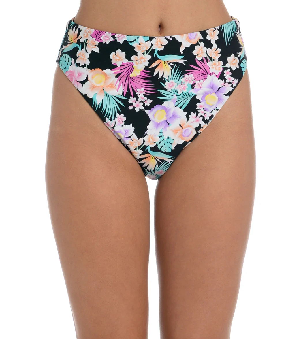 Hobie Women's Island Hopping High Waist Bikini Bottom