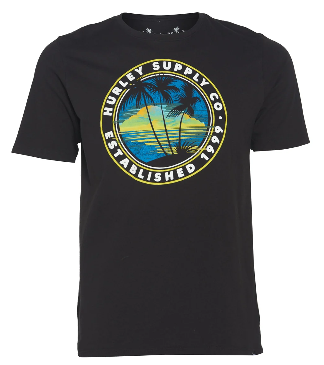 Hurley Men's Every Day Washed Da Sunset Brah Tee - Image 5