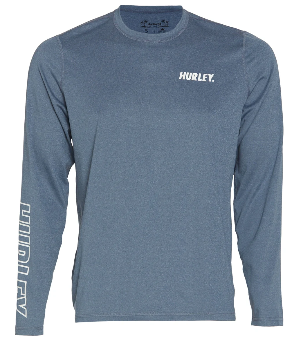 Hurley Men's Fastlane Hybrid UPF 50+ Long Sleeve Shirt - Image 5