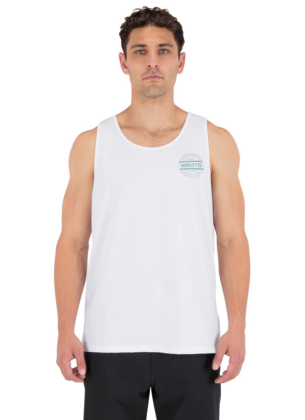 Hurley Men's Filler Tank Short Sleeve Tank Top - Image 11