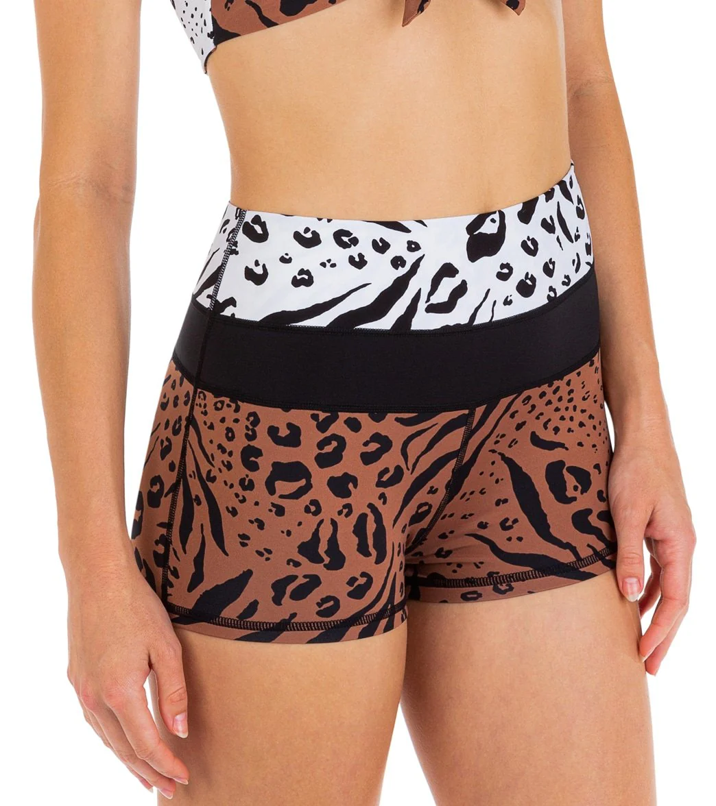 Hurley Women's Animix High Waist Surf Short - Image 2