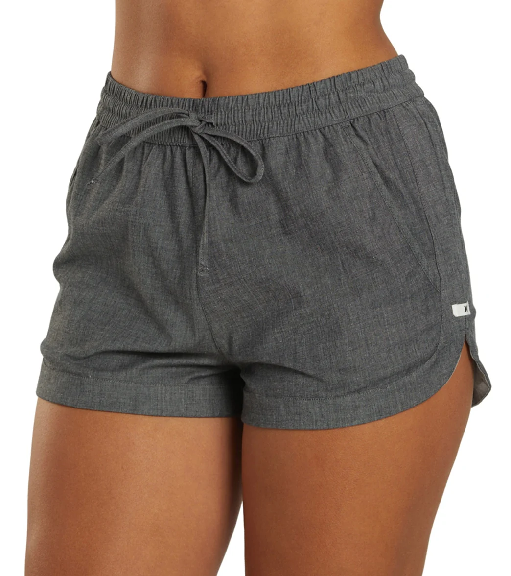 Hurley Women's Cindy Chambray Shorts - Image 5